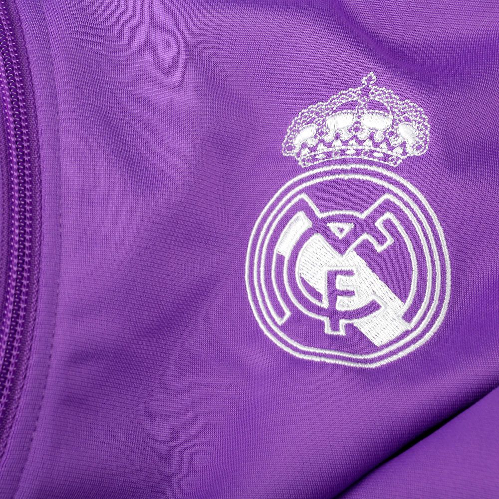 Chándal de Paseo Real Madrid 2016/2017 Morado - Fútbol Factory
