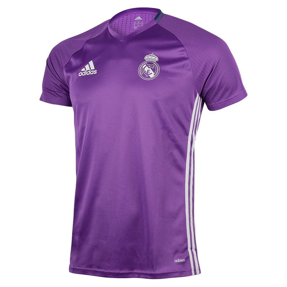 Camiseta de Training Real Madrid 2016/2017 Morado - Fútbol Factory