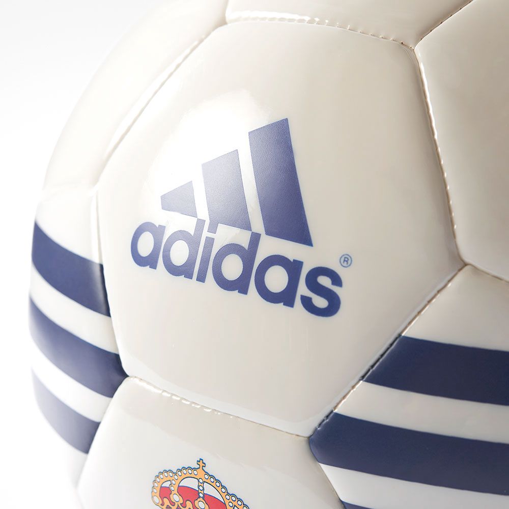 Balón de Fútbol 11 Real Madrid 2016/2017 Blanco Azul - Fútbol Factory