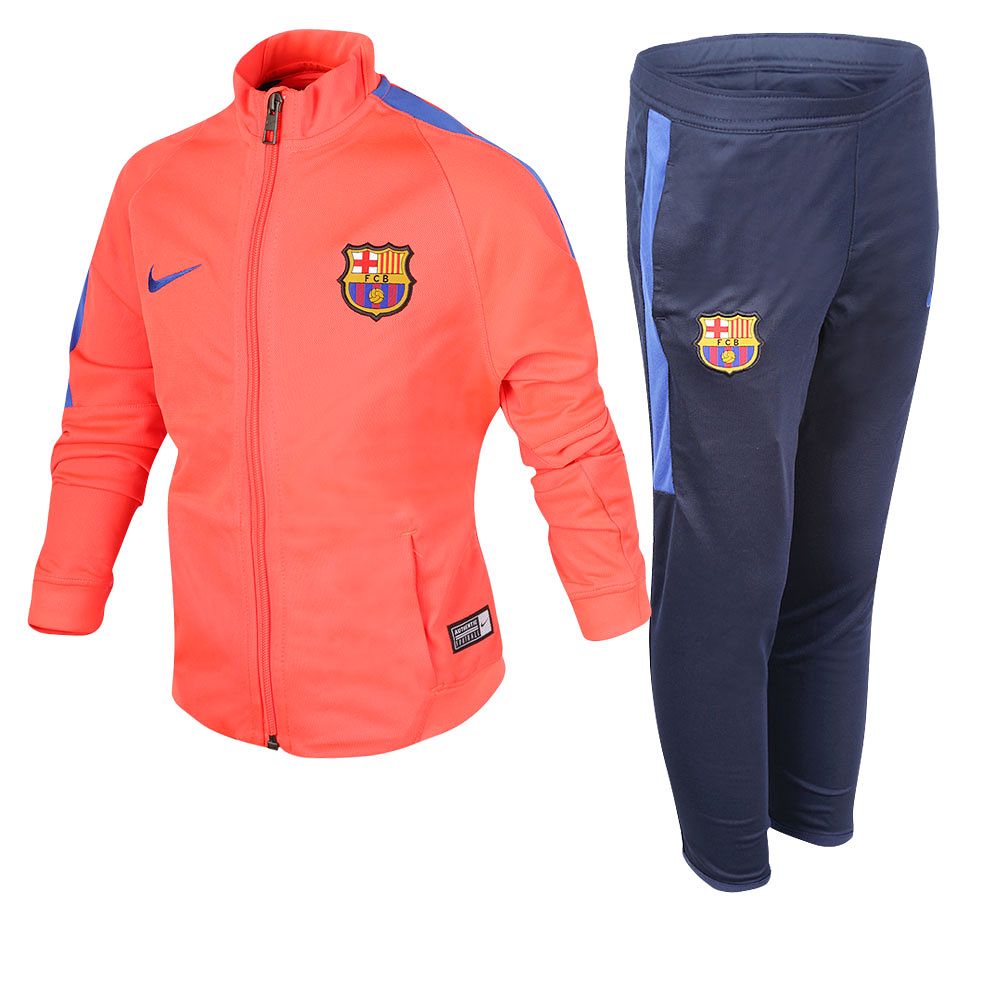 Chándal de Training FC Barcelona 2016/2017 Petit Garçon Naranja - Fútbol Factory