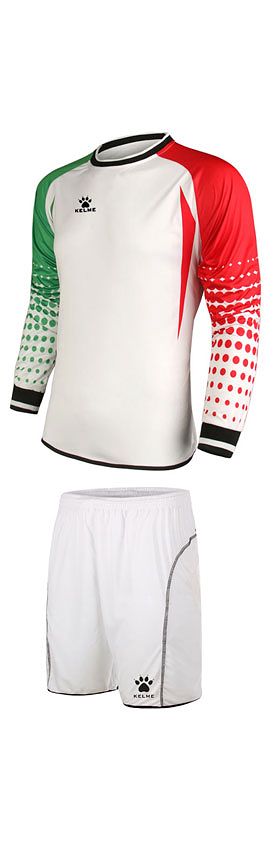 Conjunto portero Stopped Blanco - Fútbol Factory