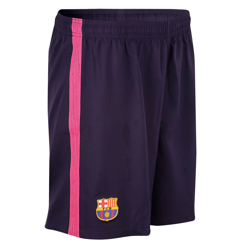 Pantalón 2ª FC Barcelona 2016/2017 Morado - Fútbol Factory
