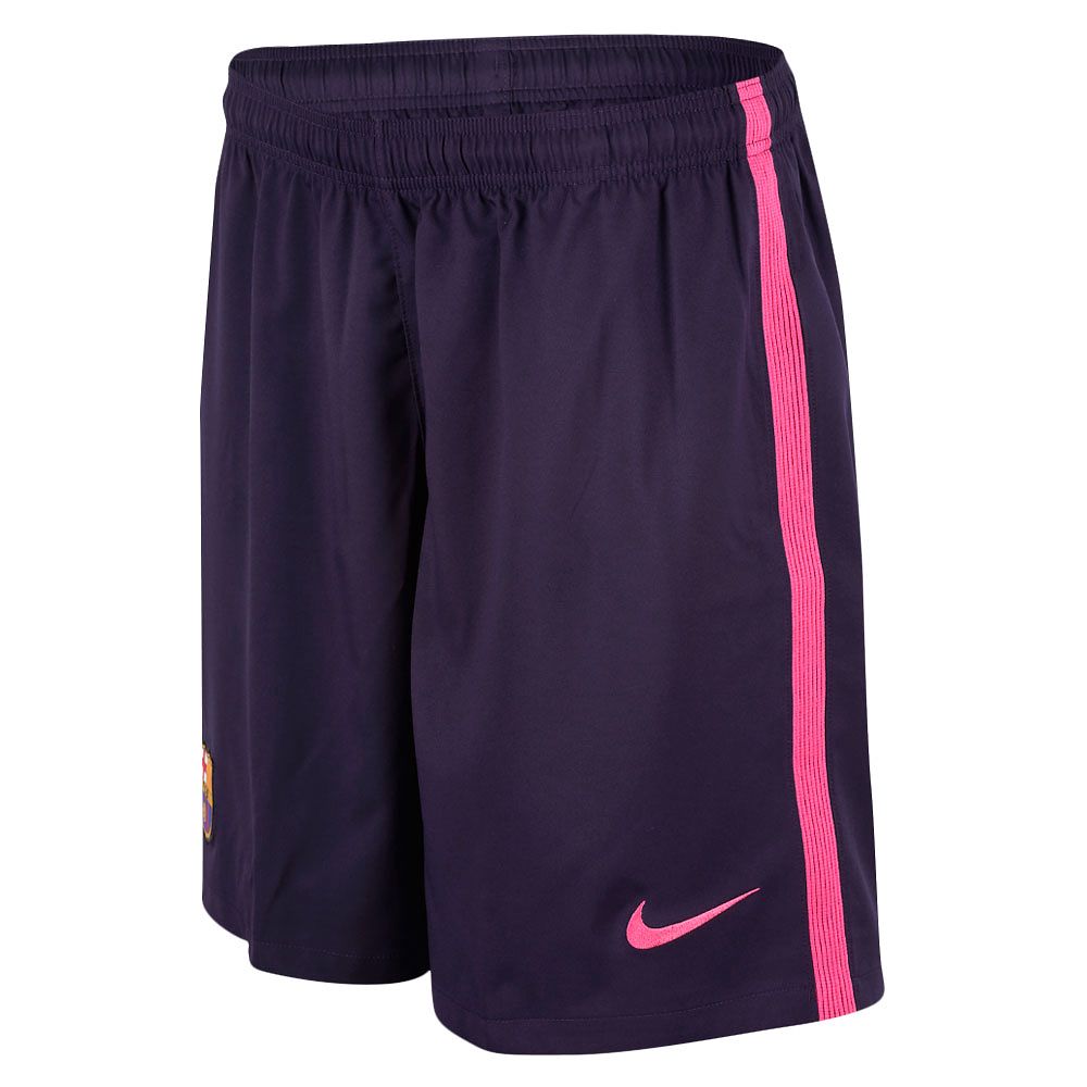 Pantalón 2ª FC Barcelona 2016/2017 Morado - Fútbol Factory