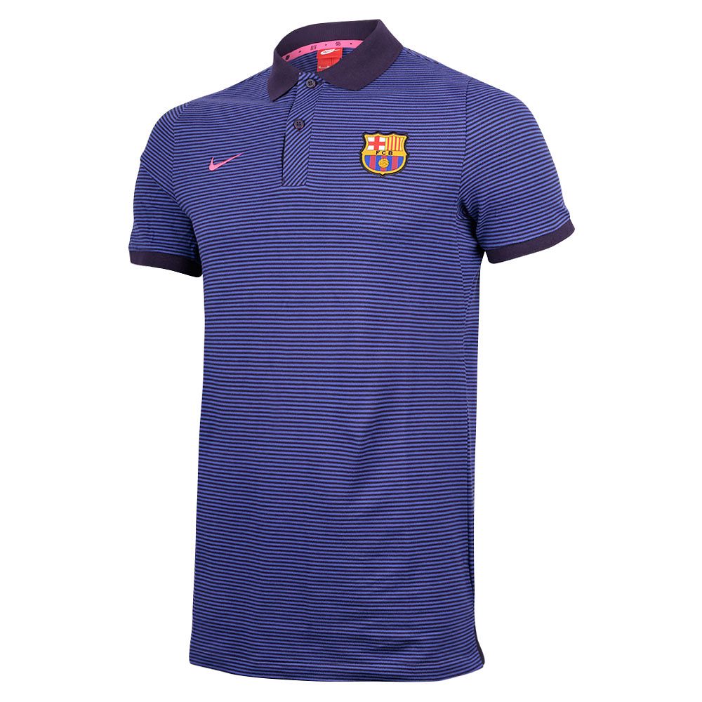 Polo FC Barcelona 2016/2017 Morado - Fútbol Factory