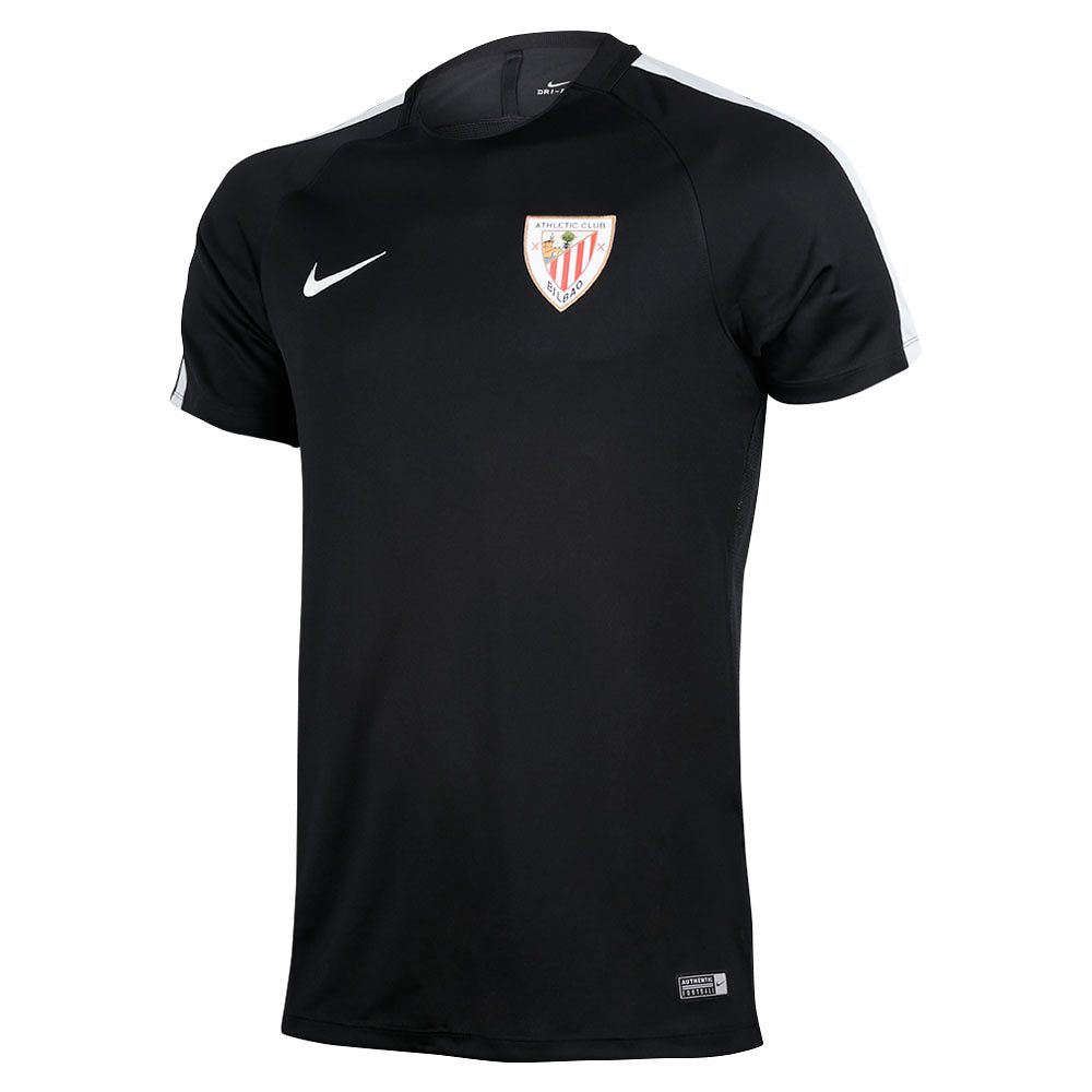 Camiseta Training Athletic Club Bilbao 2016/2017 Negro - Fútbol Factory