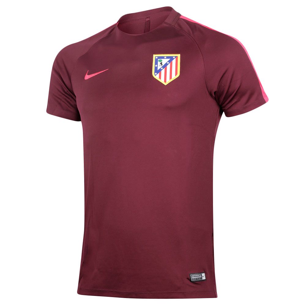Camiseta Training Atlético de Madrid 2016/2017 Granate - Fútbol Factory