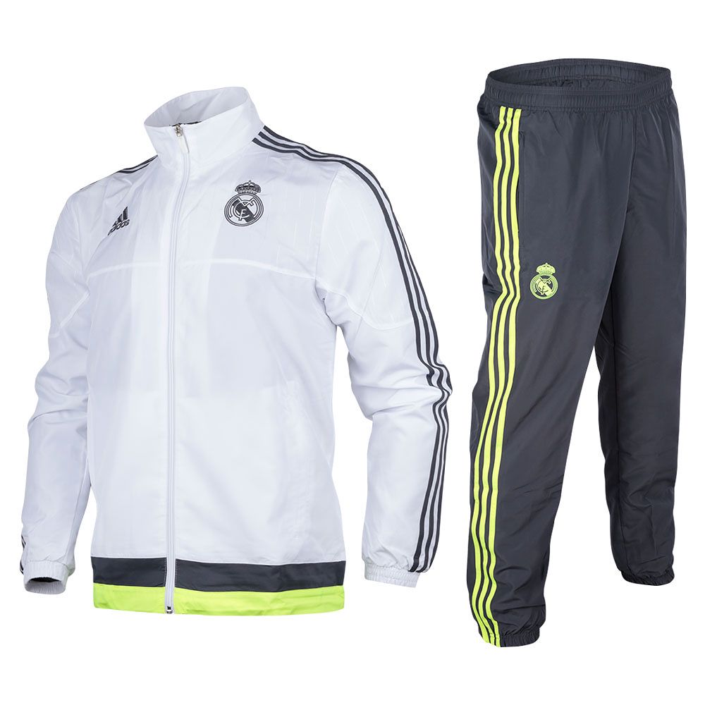 Chándal Training Real Madrid 2015/2016 Blanco - Fútbol Factory