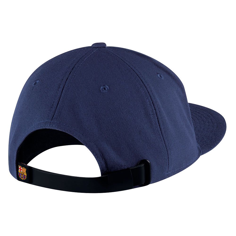 Gorra FC Barcelona 2016/2017 Plana Azul Granate - Fútbol Factory