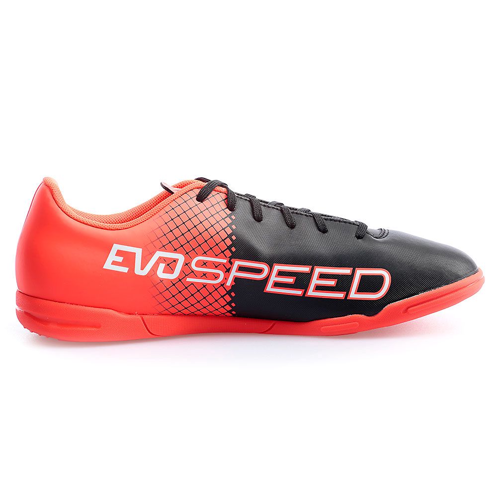 Zapatillas de Fútbol Sala evoSPEED 5.5 IT Blanco Negro - Fútbol Factory