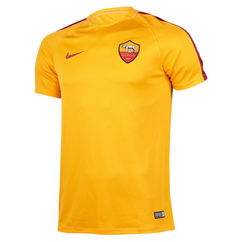 Camiseta de Training AS Roma 2016/2017 Amarillo - Fútbol Factory