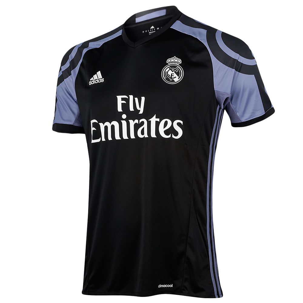 Camiseta 3ª Real Madrid 2016/2017 UCL Negro - Fútbol Factory