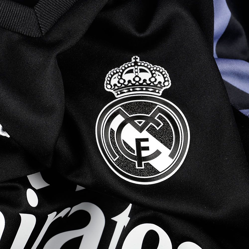Camiseta 3ª Real Madrid 2016/2017 Junior Negro - Fútbol Factory