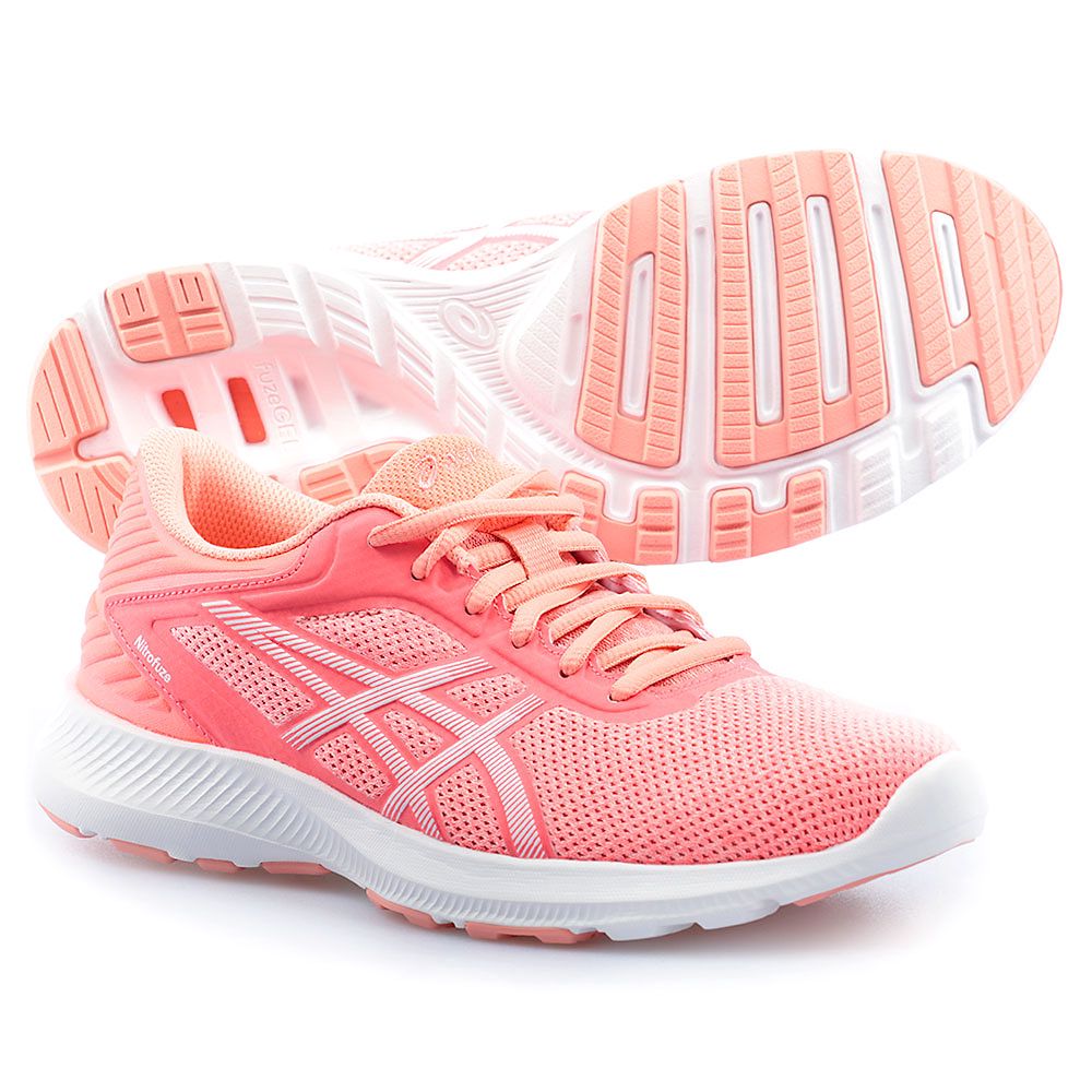 Zapatillas de Running Nitrofuze Mujer Naranja - Fútbol Factory