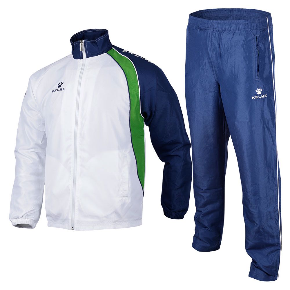 Chándal de Training Cartago Kelme Verde Azul - Fútbol Factory