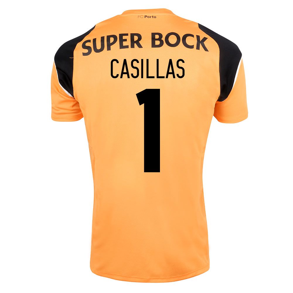 Camiseta 1ª FC Porto 2016/2017 Casillas Portero Naranja - Fútbol Factory