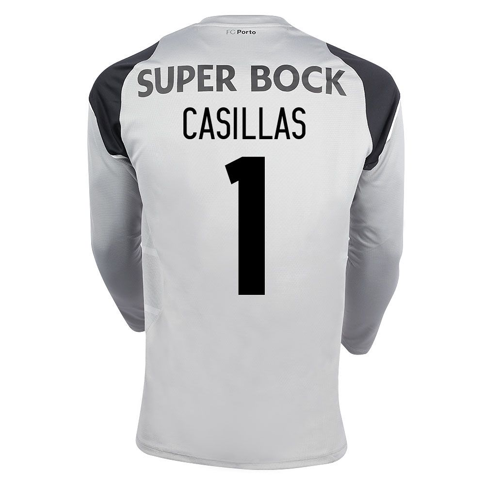 Camiseta 2ª FC Porto 2016/2017 Casillas Portero Manga Larga Gris - Fútbol Factory