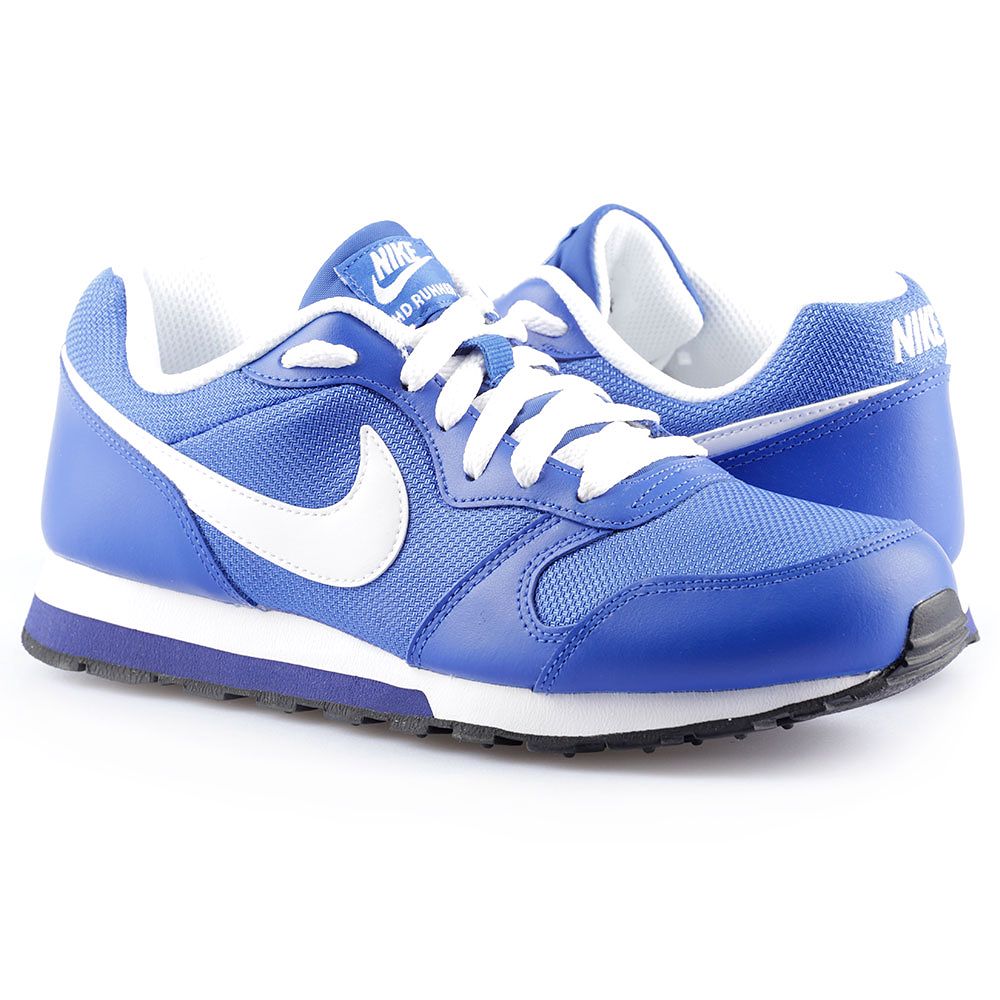 Zapatillas MD Runner 2 Junior Azul Blanco - Fútbol Factory