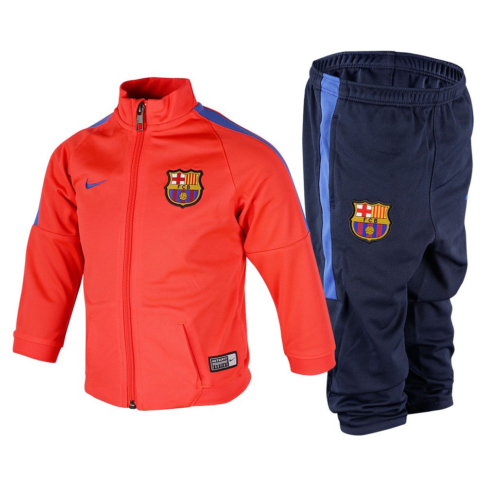 Chandal FC Barcelona 2016 2017 Naranja Bebe