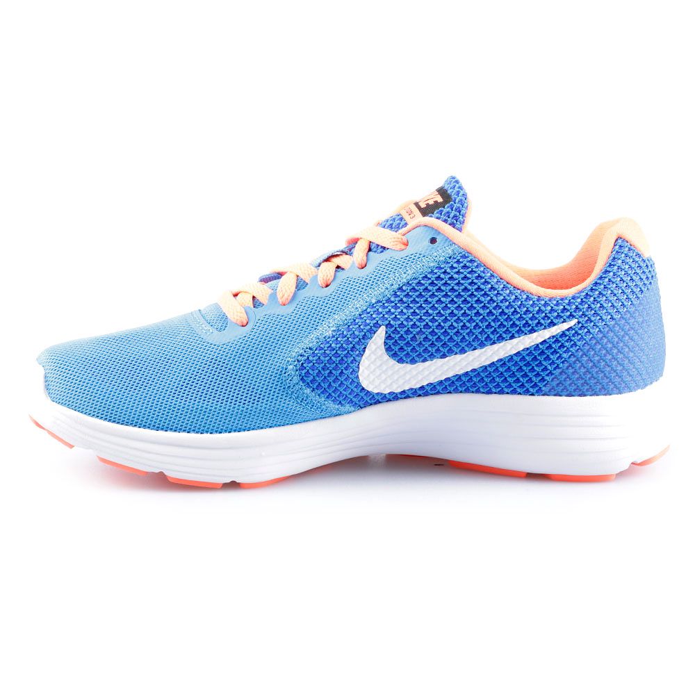 Zapatillas de Running Revolution 3 Mujer Azul - Fútbol Factory