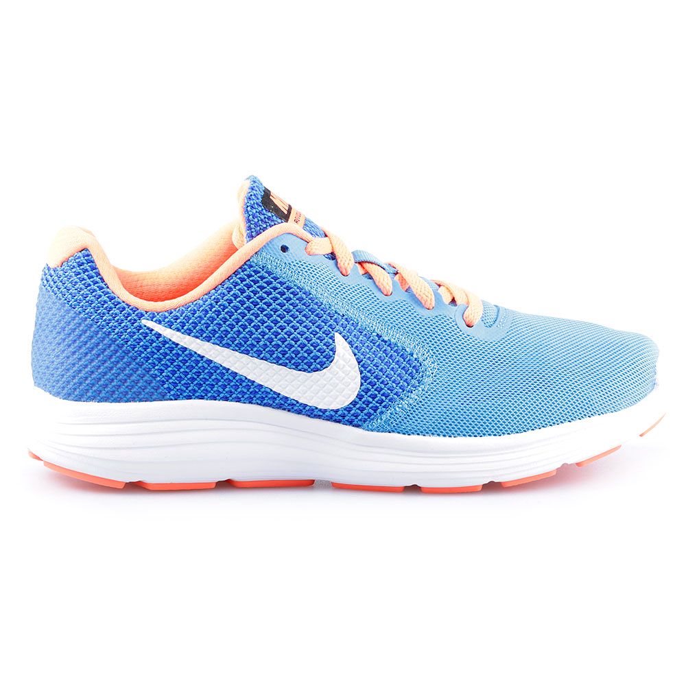 Zapatillas de Running Revolution 3 Mujer Azul - Fútbol Factory