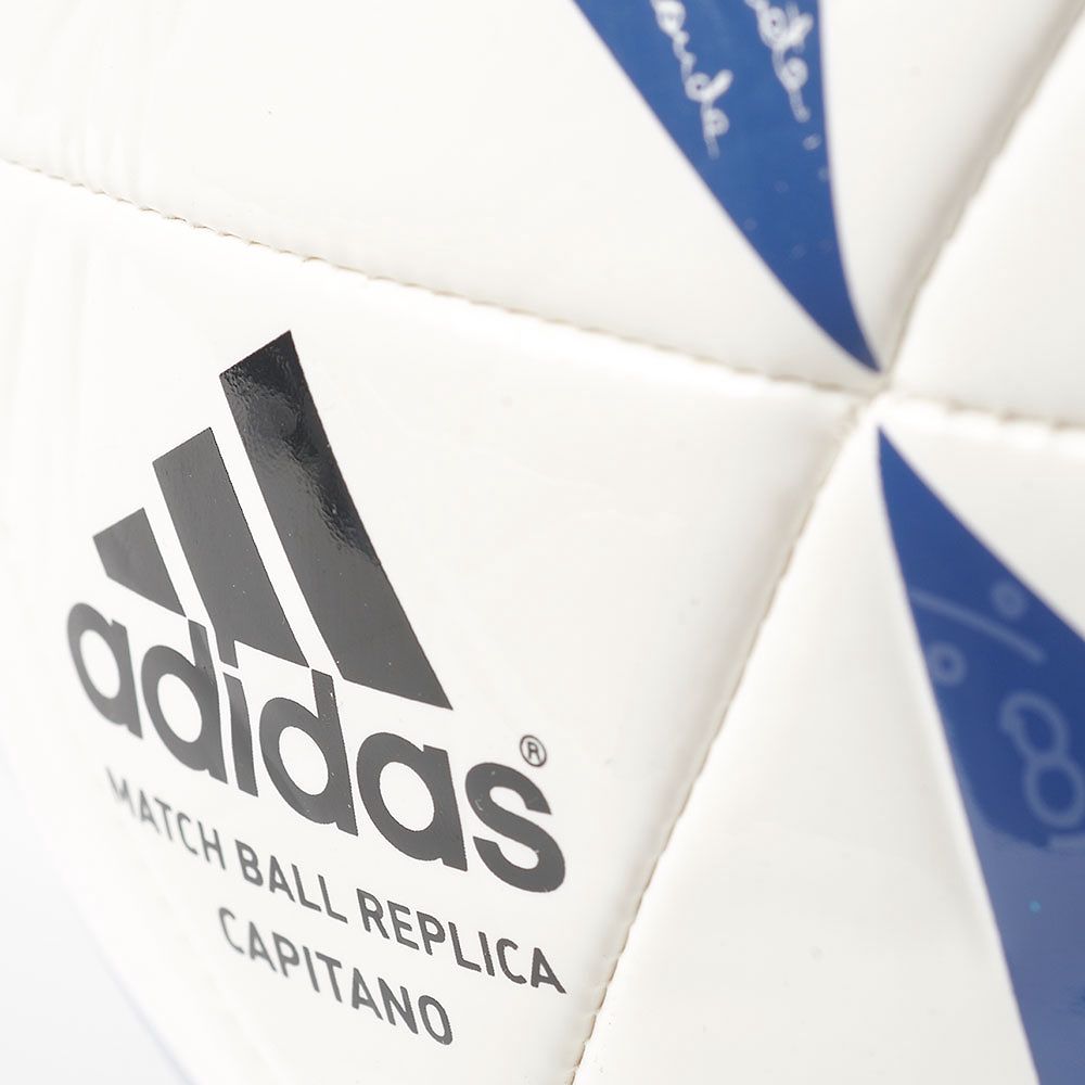 Balón de Fútbol 11 Finale 16 Capitano 2016/2017 UCL Real Madrid Blanco - Fútbol Factory