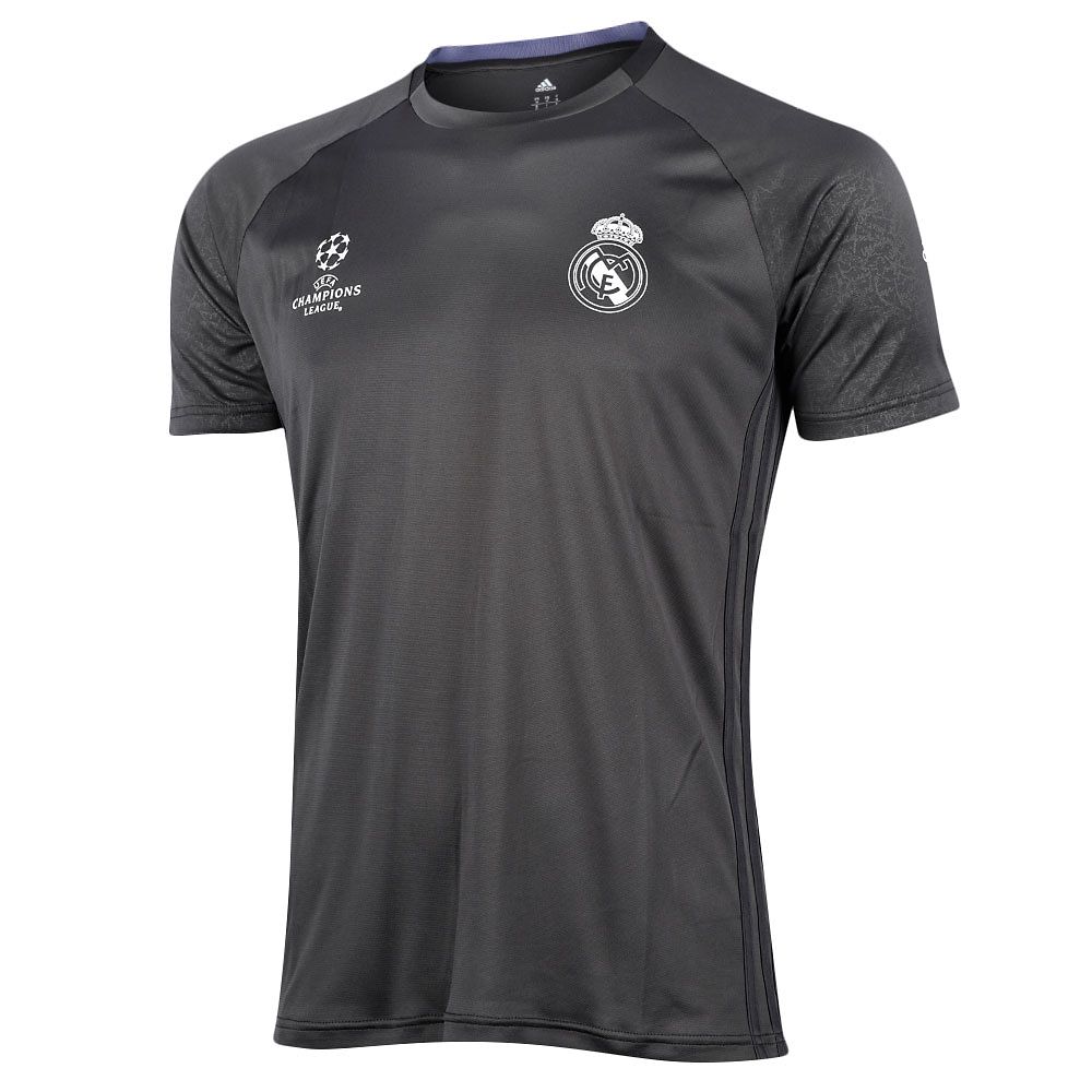 Camiseta de Training Real Madrid 2016/2017 UCL Gris - Fútbol Factory