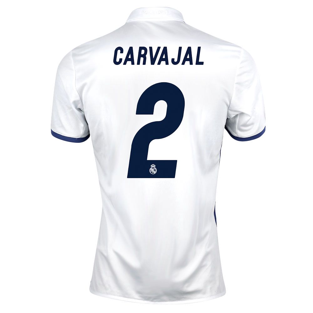 Camiseta 1ª Real Madrid 2016/2017 Carvajal UCL Blanco - Fútbol Factory