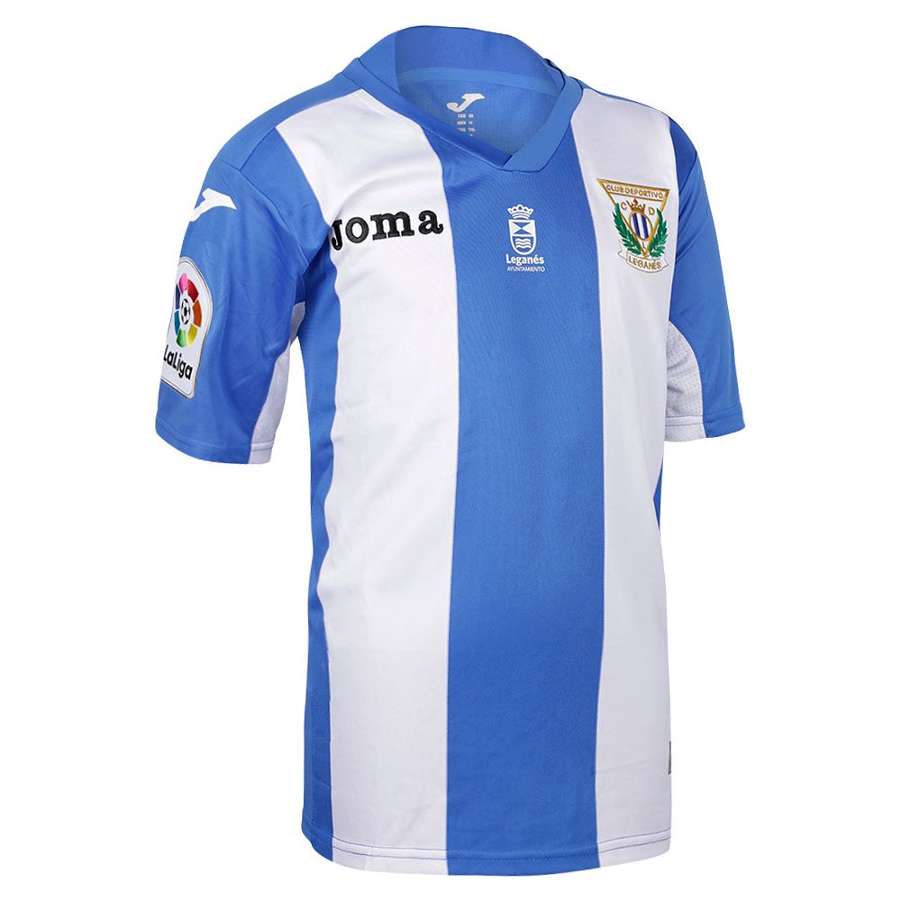 Camiseta 1ª CD Leganés 2016/2017 Junior Azul Blanco - Fútbol Factory