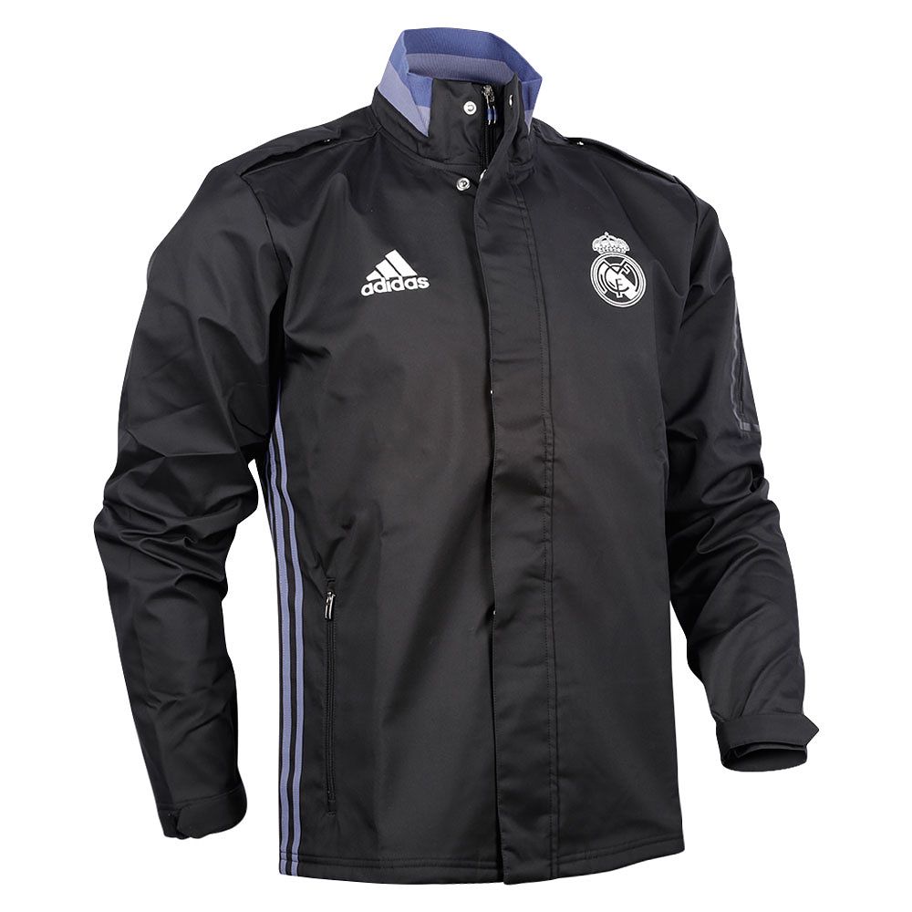 Chaqueta de Viaje Real Madrid 2016/2017 Negro - Fútbol Factory