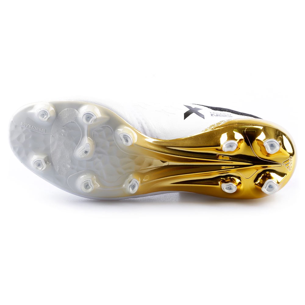 Botas de Fútbol X 16+ Purechaos FG Junior Blanco - Fútbol Factory