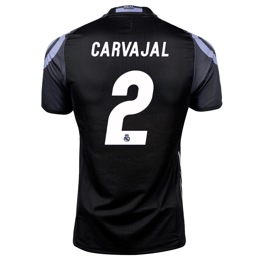 Camiseta 3ª Real Madrid 2016/2017 Carvajal UCL AU Negro - Fútbol Factory