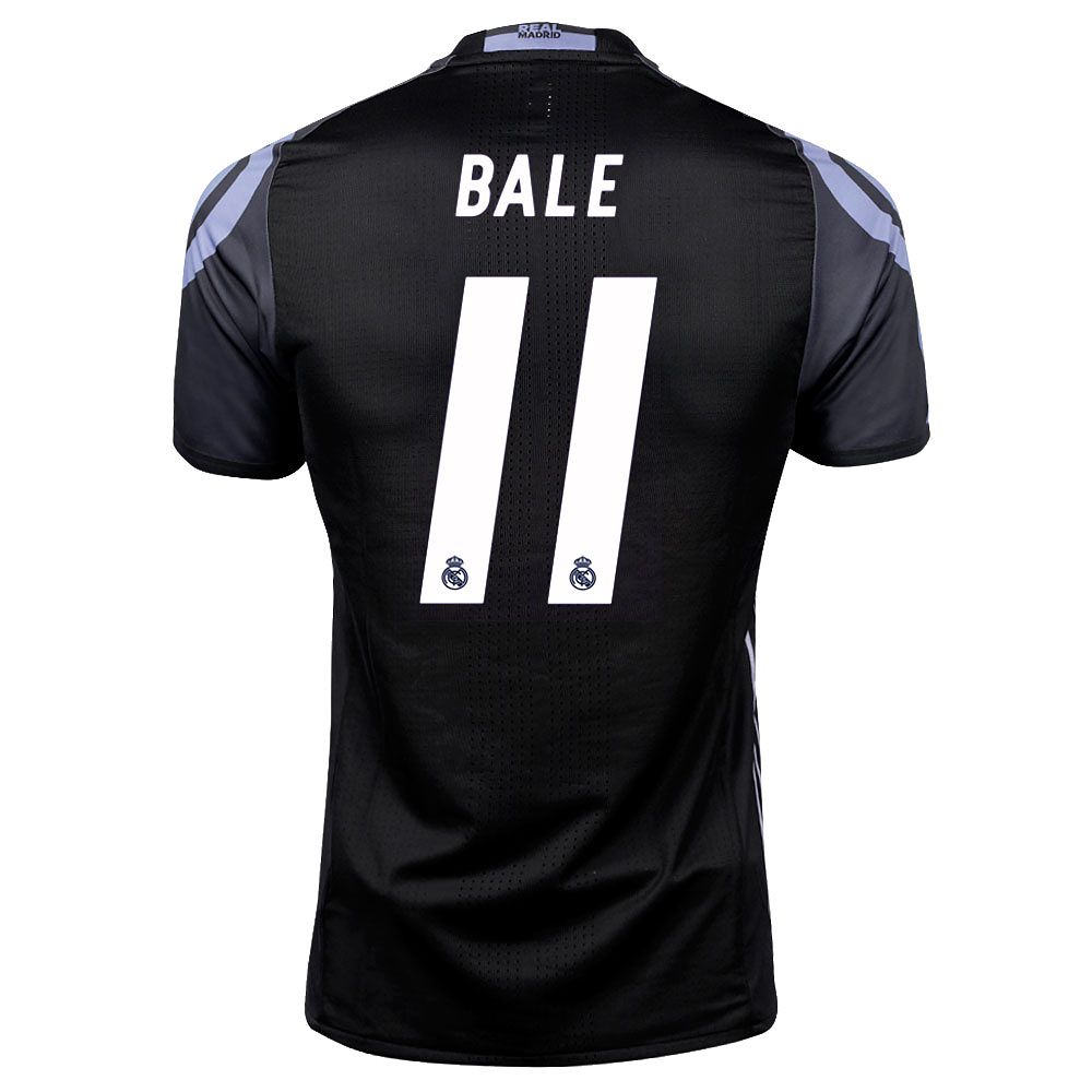 Camiseta 3ª Real Madrid 2016/2017 Bale UCL AU Negro - Fútbol Factory