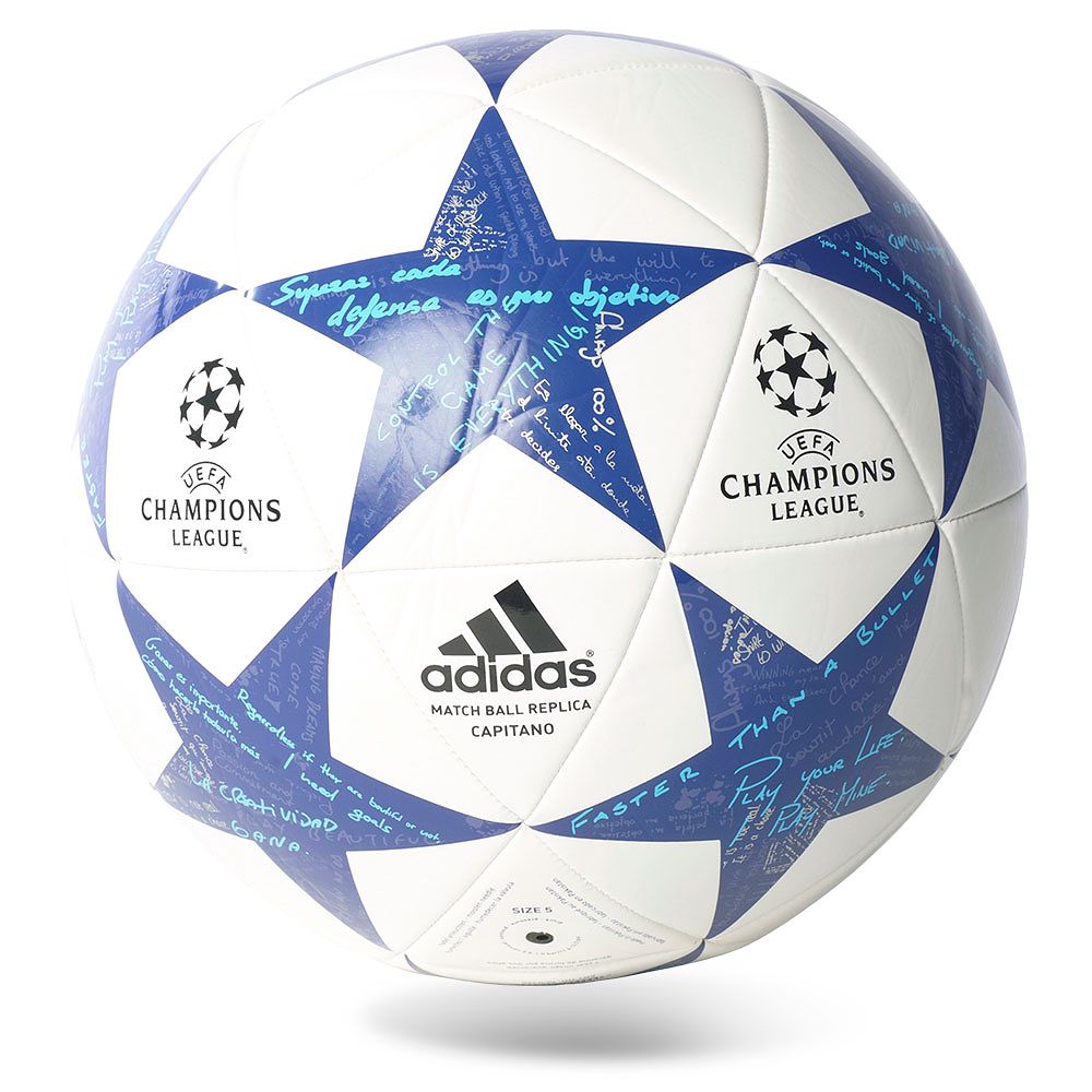 Balón de Fútbol Sala Finale 16 Capitano 2016/2017 UCL Real Madrid Blanco - Fútbol Factory