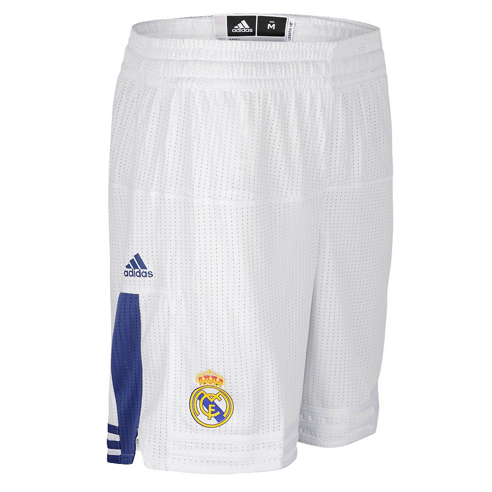 Pantalón 1ª Real Madrid 2016/2017 Baloncesto Blanco - Fútbol Factory