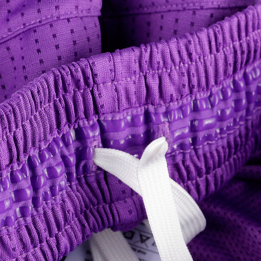 Pantalón 2ª Real Madrid 2016/2017 Baloncesto Morado - Fútbol Factory