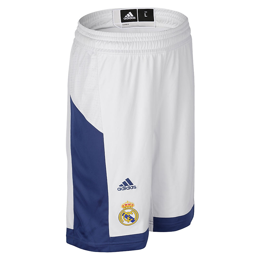 Pantalón 1ª Real Madrid 2016/2017 Baloncesto Junior Blanco - Fútbol Factory