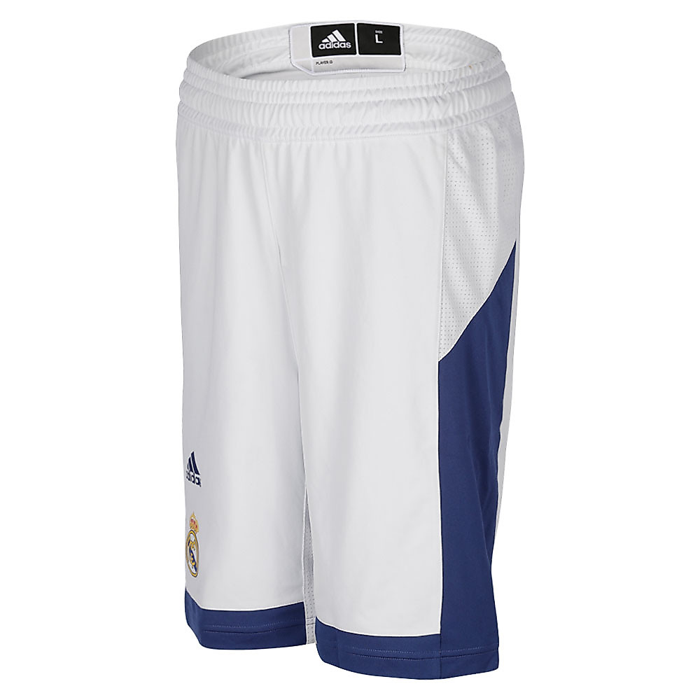 Pantalón 1ª Real Madrid 2016/2017 Baloncesto Junior Blanco - Fútbol Factory