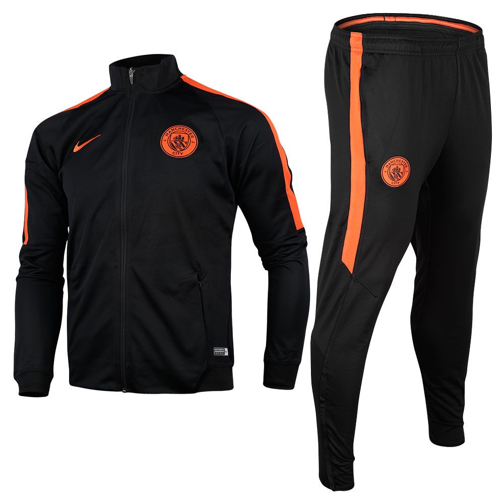 Chándal de Training Manchester City 2016/2017 UCL Dry Strike Negro - Fútbol Factory