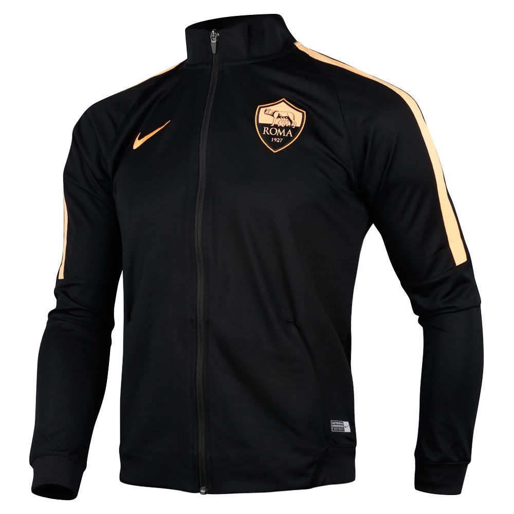 Chándal de Training AS Roma 2016/2017 UEL Dry Negro - Fútbol Factory