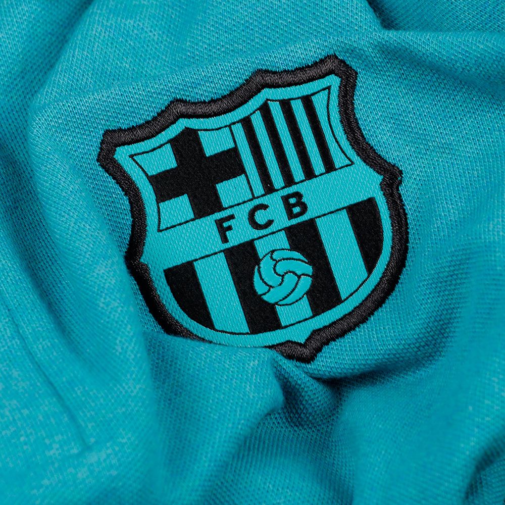 Polo de Paseo FC Barcelona 2016/2017 UCL Verde - Fútbol Factory