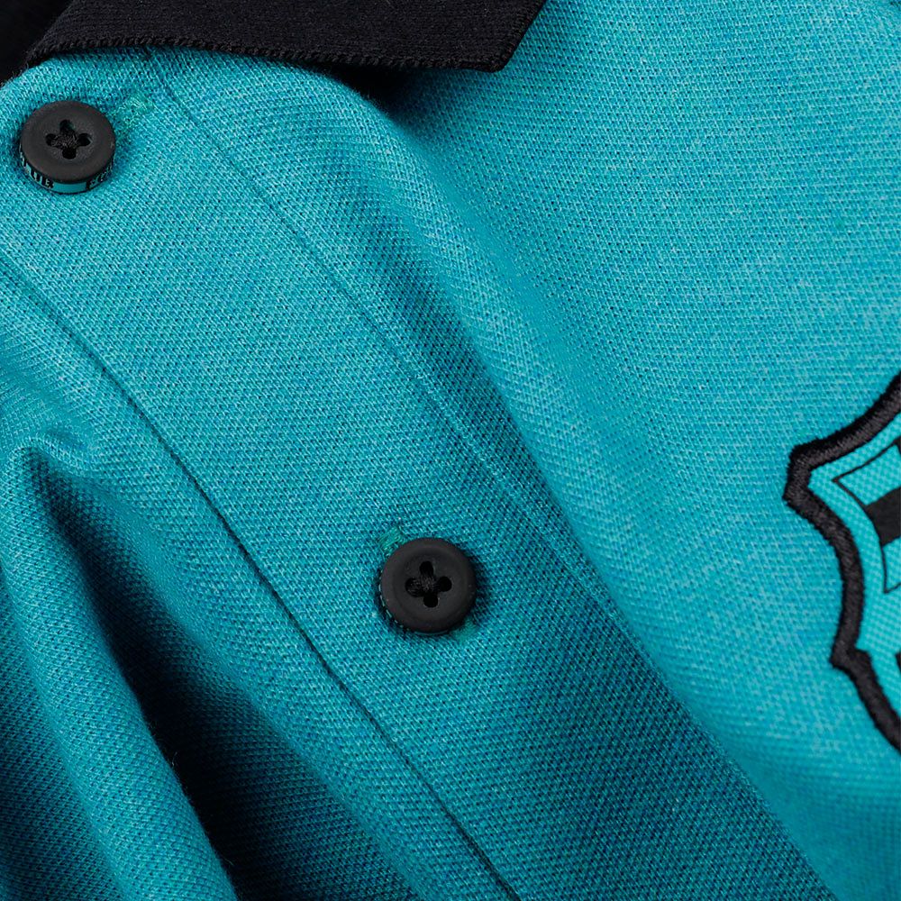 Polo de Paseo FC Barcelona 2016/2017 UCL Verde - Fútbol Factory