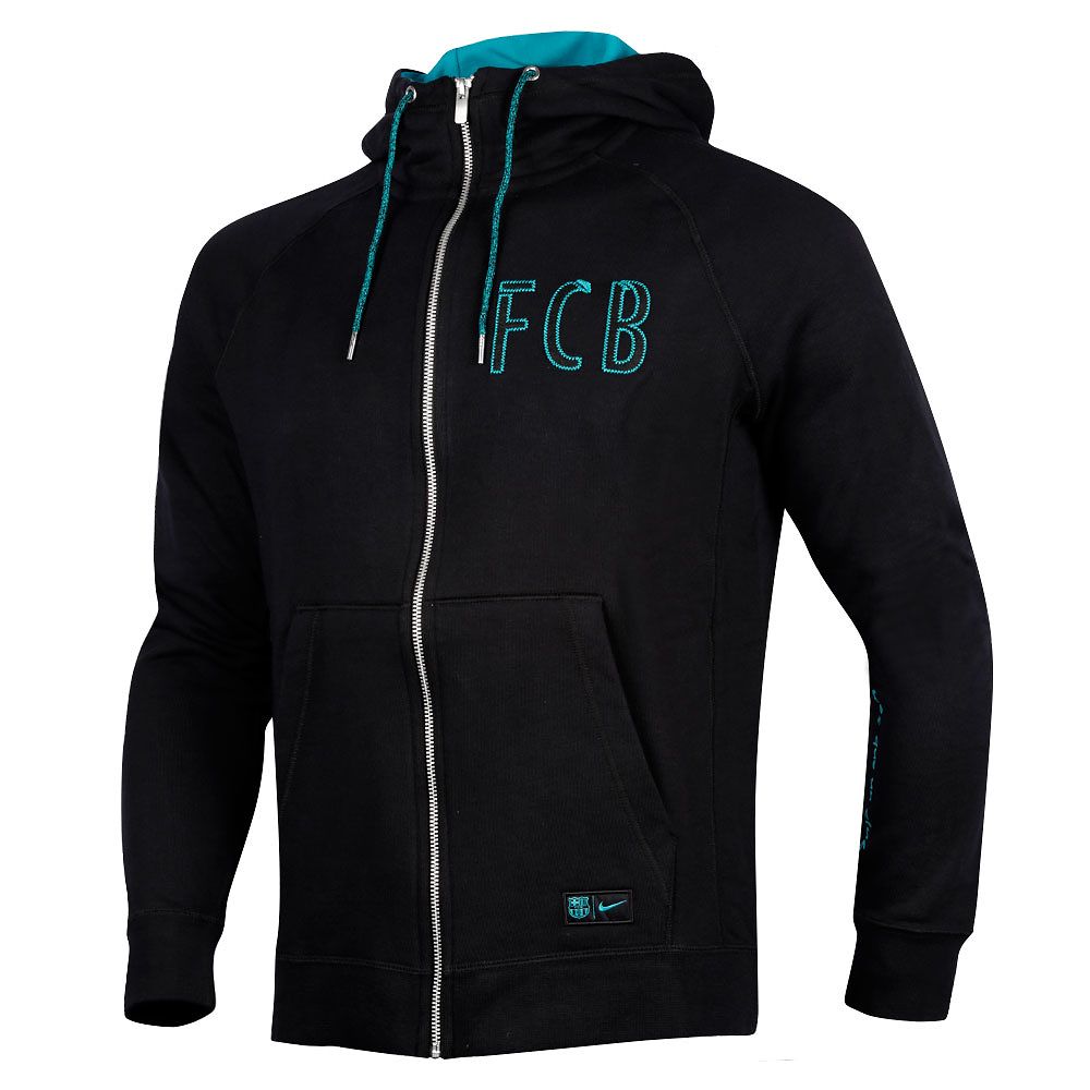Chaqueta de Paseo FC Barcelona 2016/2017 UCL Negro - Fútbol Factory