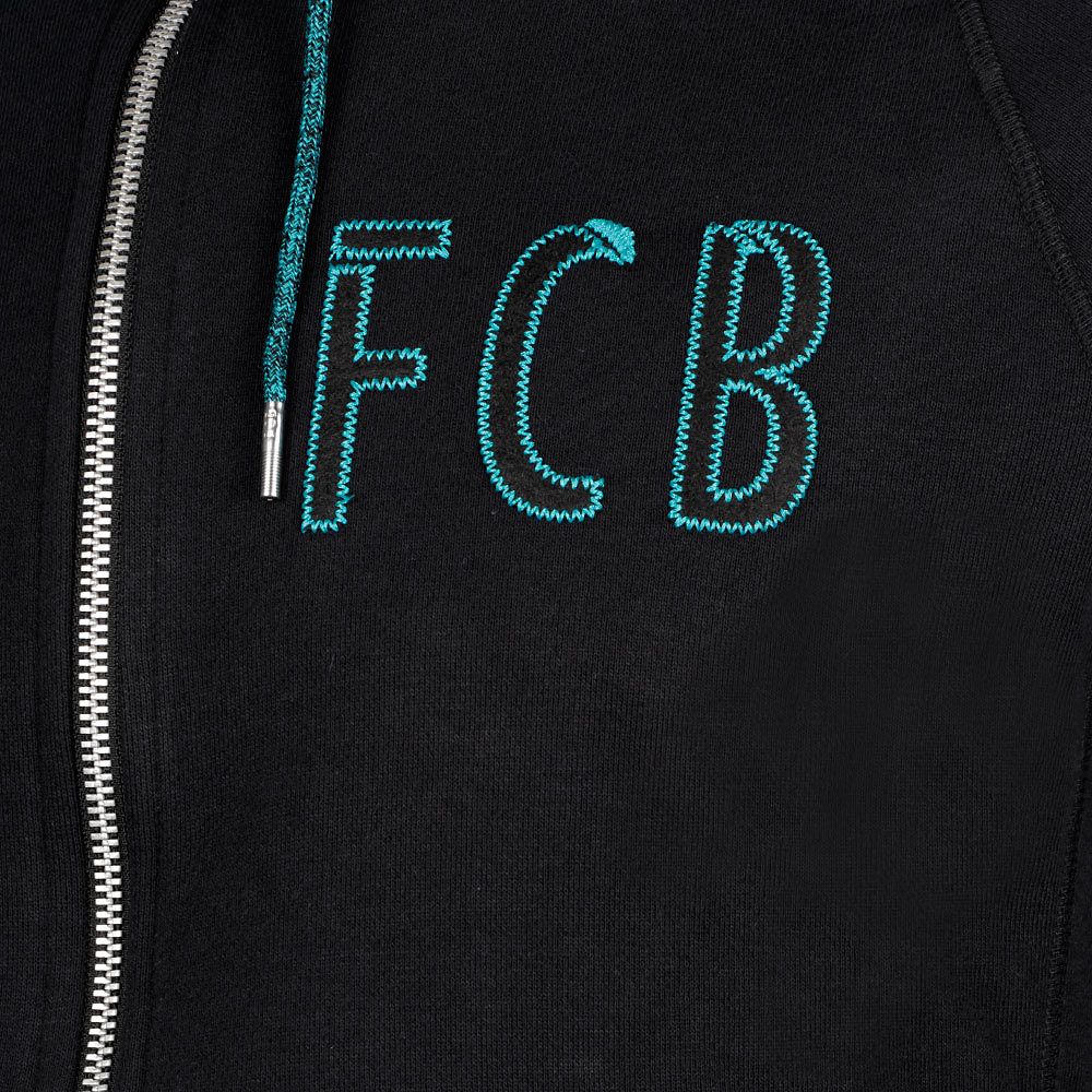 Chaqueta de Paseo FC Barcelona 2016/2017 UCL Negro - Fútbol Factory