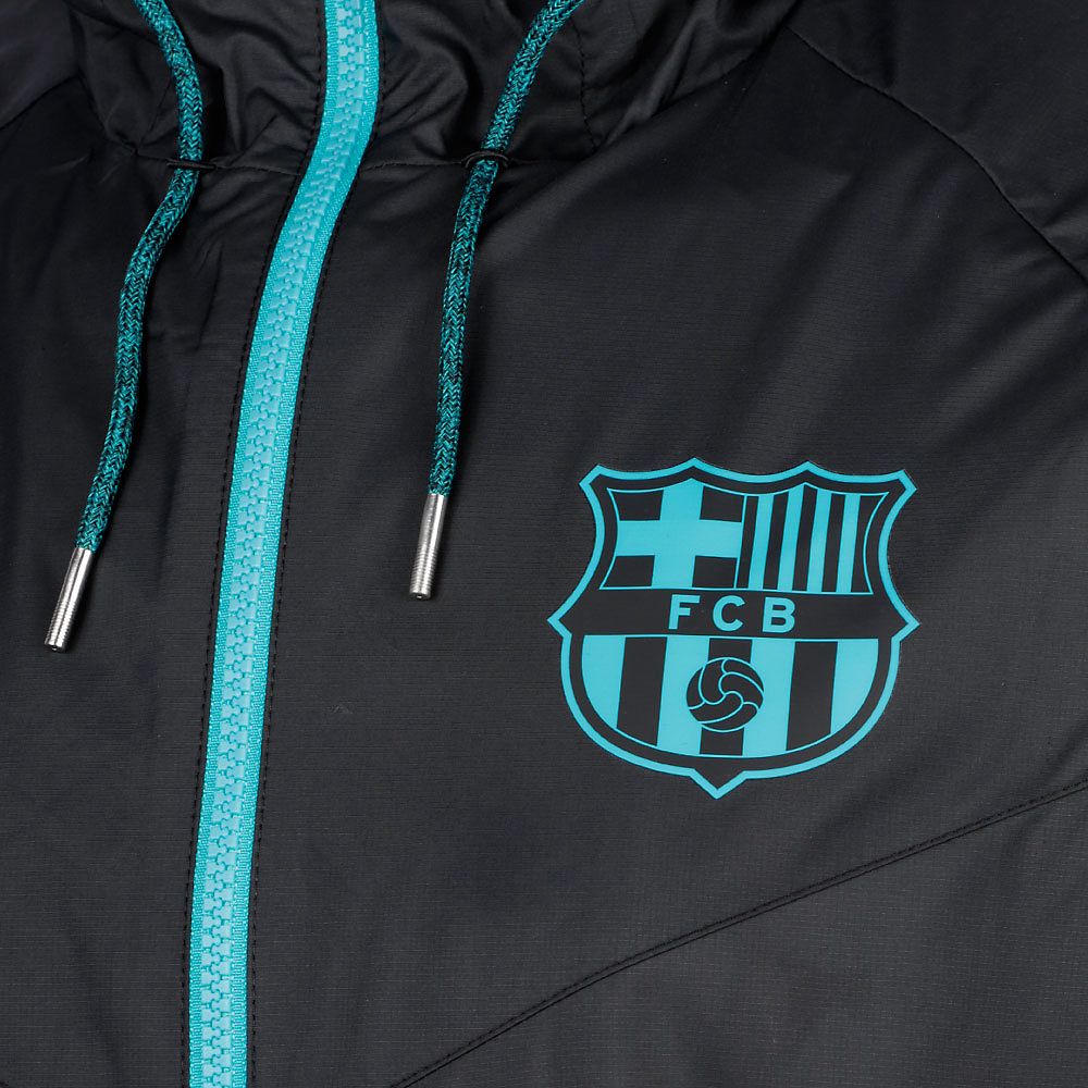 Cortavientos FC Barcelona 2016/2017 UCL Negro - Fútbol Factory