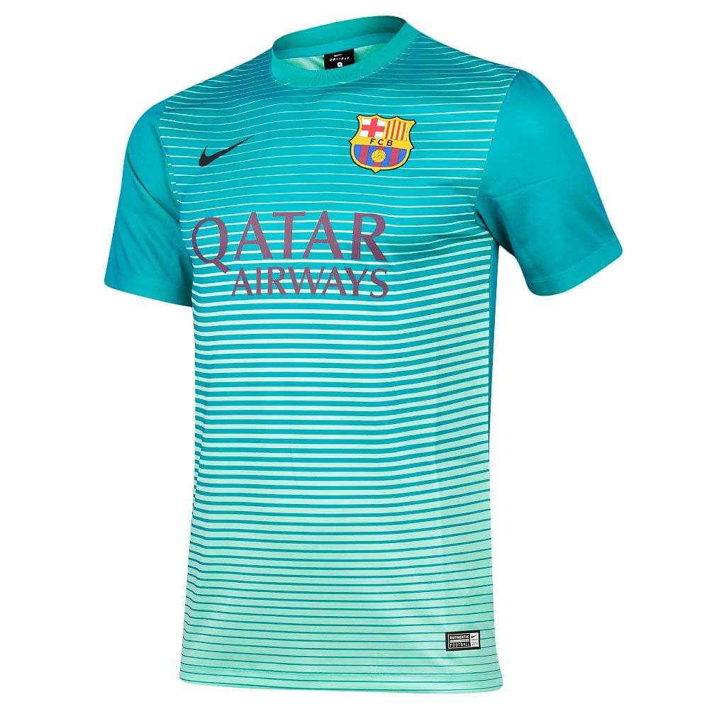 Camiseta 3ª FC Barcelona 2016/2017 UCL Supporters Verde - Fútbol Factory
