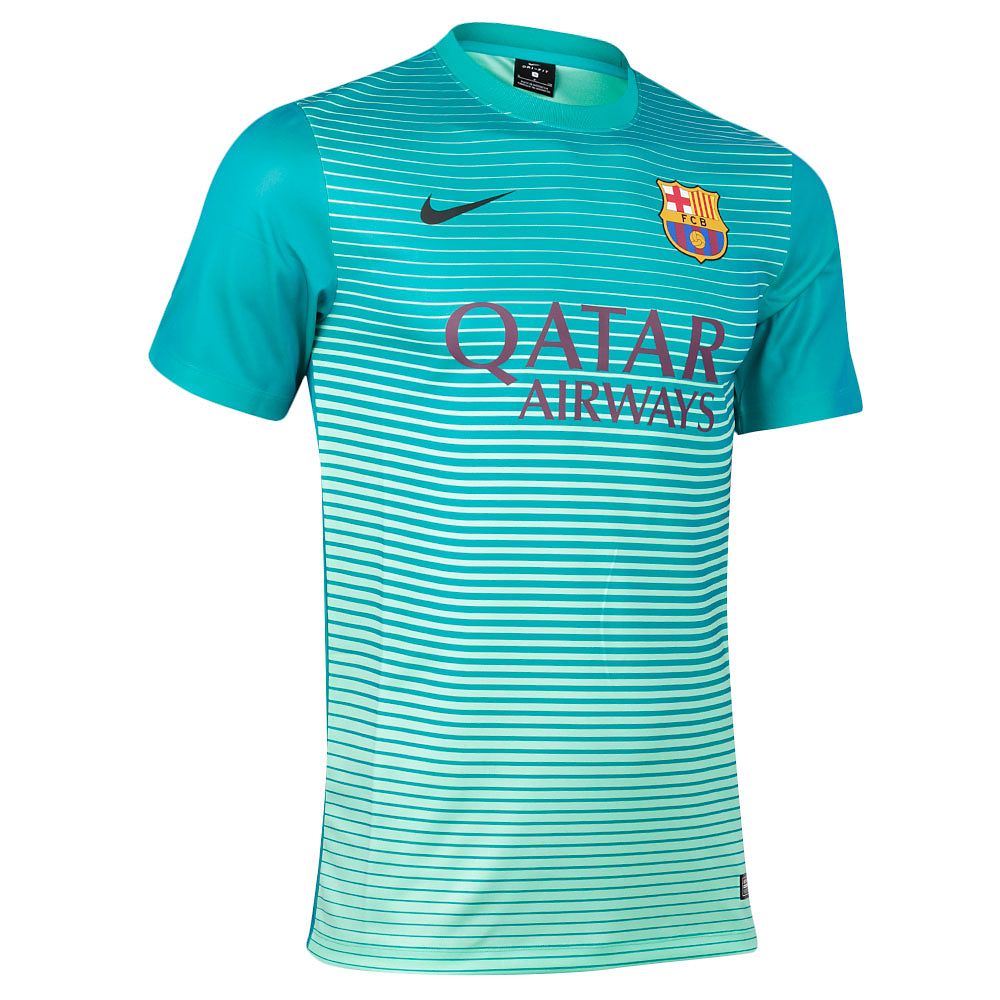 Camiseta 3ª FC Barcelona 2016/2017 UCL Supporters Verde - Fútbol Factory