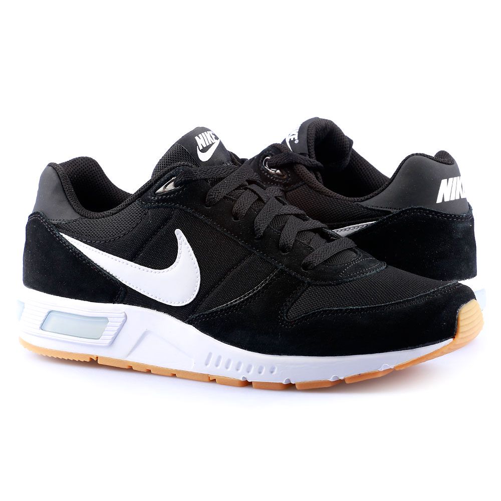 Zapatillas de Paseo Nightgazer Ante Negro Blanco - Fútbol Factory