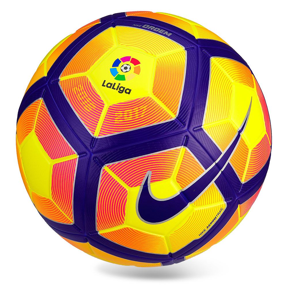 Balón de Fútbol 11 Ordem 4 Liga Santander 2016/2017 Hi-Vis - Fútbol Factory