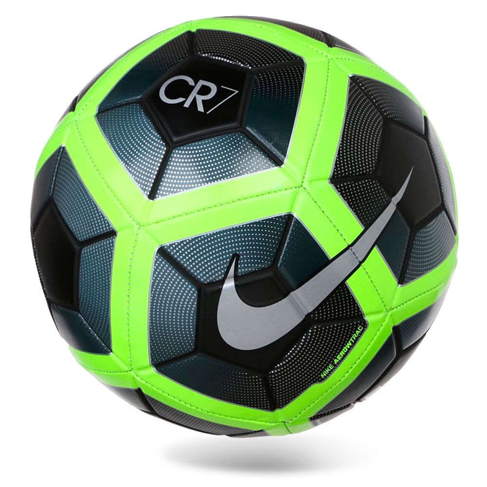 Balón de Fútbol 11 CR7 2016/2017 Prestige Negro - Fútbol Factory