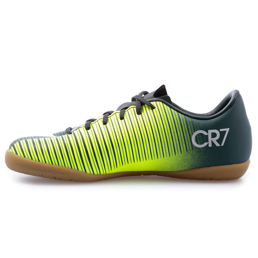 Zapatillas de Futbol Sala Mercurial Vapor XI CR7 IC Junior Verde